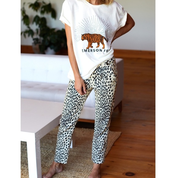 Emerson Fry Pants - Emerson Fry Jagger Pants in Leopard Print, 2